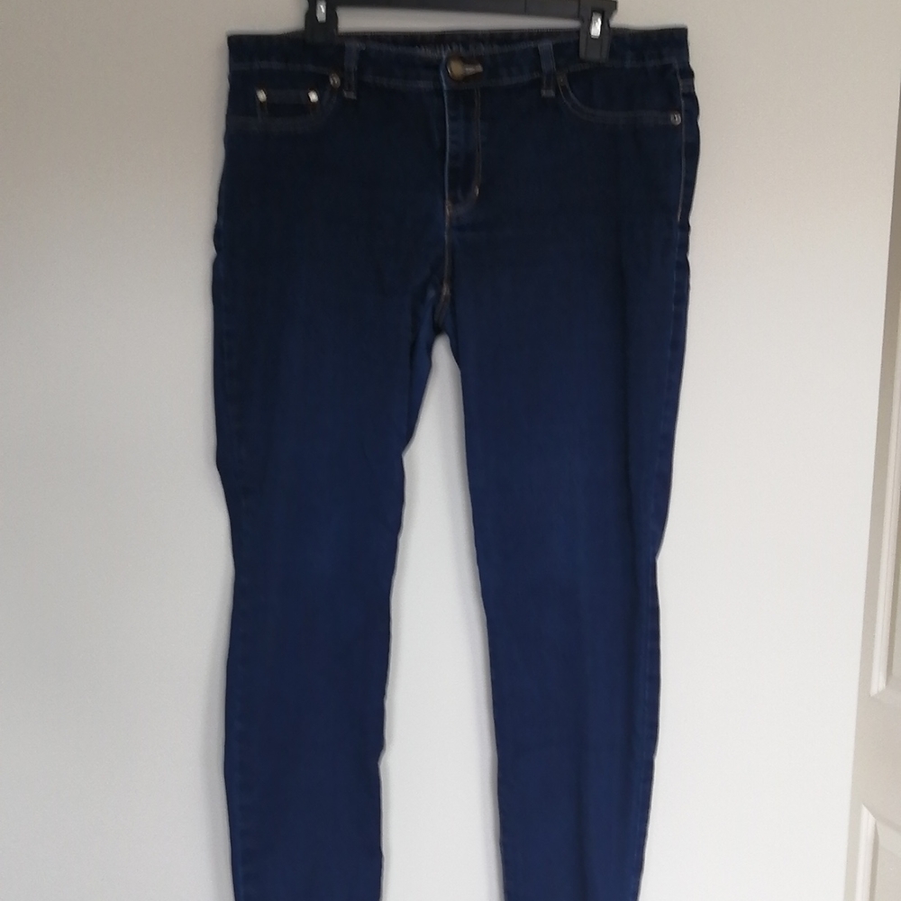 Michael Kors dark wash skinny jeans, sz 12